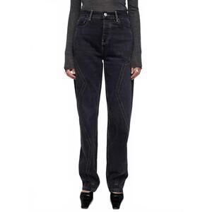 NEW DALA women's twisted alley hurricane jean in black